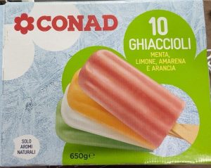 ghiaccioli Conad