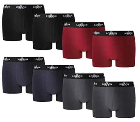 Boxer Uomo M Amazon Uomo Abbigliamento Intimo Boxer shorts Boxer shorts aderenti Underwear 3-Pack Trunk Essential Core Logoband 