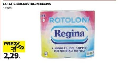 ≡ Carta igienica Regina Coop → Prezzo volantino e offerte 2024
