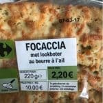 focacce carrefour