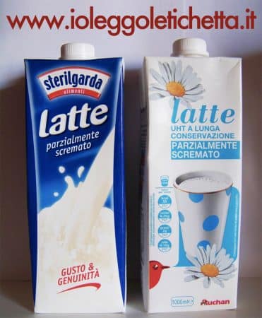 latte scremato Auchan