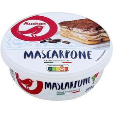 mascarpone Auchan
