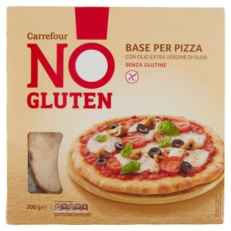 pizza senza glutine carrefour