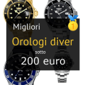 Migliori orologi diver sotto 200 €