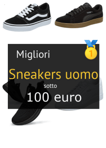 Migliori sneakers uomo sotto 100 €