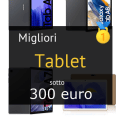 Migliori tablet sotto 300 €