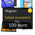 Migliori tablet economici sotto 100 €