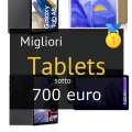 Migliori tablets sotto 700 €
